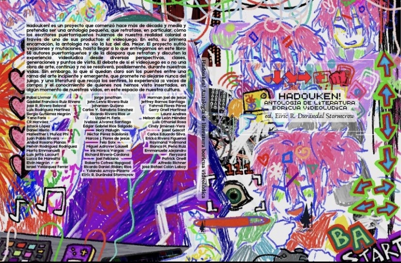 An alternate Spanish version of a magazine Ria contributed her art to. It features her original character, Vita Fiore, with various accompanying symbols and drawings that assist Vita's internet-based aesthetics.