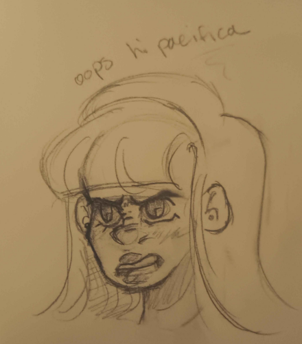A doodle of Pacifica Northwest from Gravity Falls.